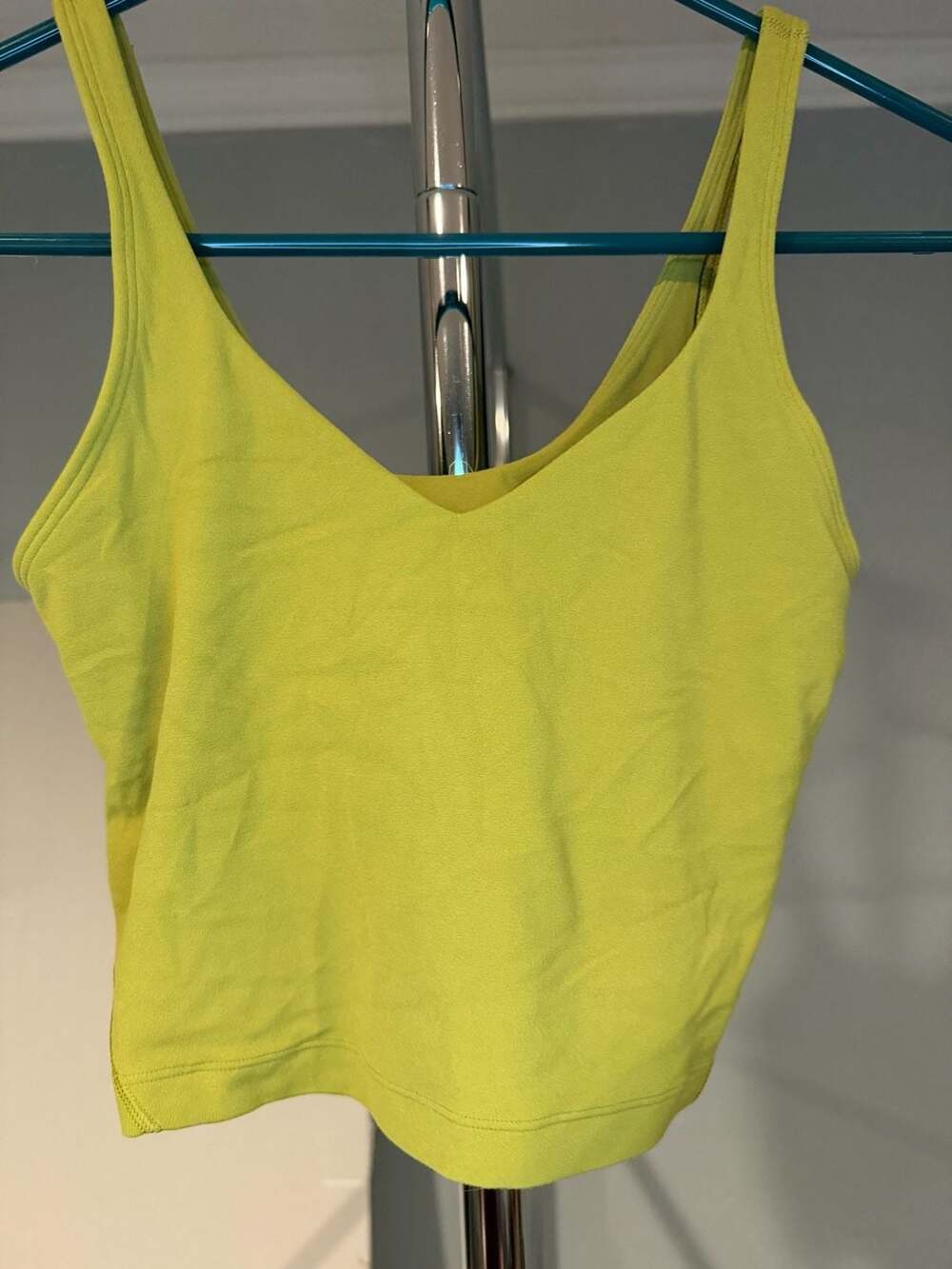 Lululemon Align Tank Top in green/yellow